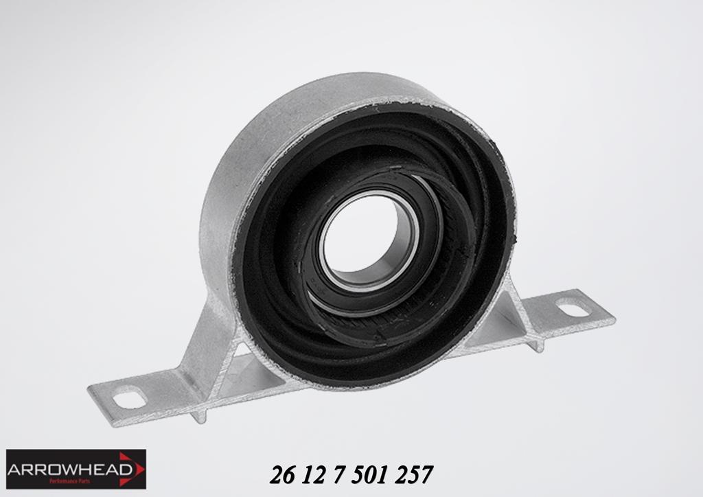 Driveshaft Center Support Bearing Mount For BMW E46 3-Series 325i – Manual Trans, Black - View #3